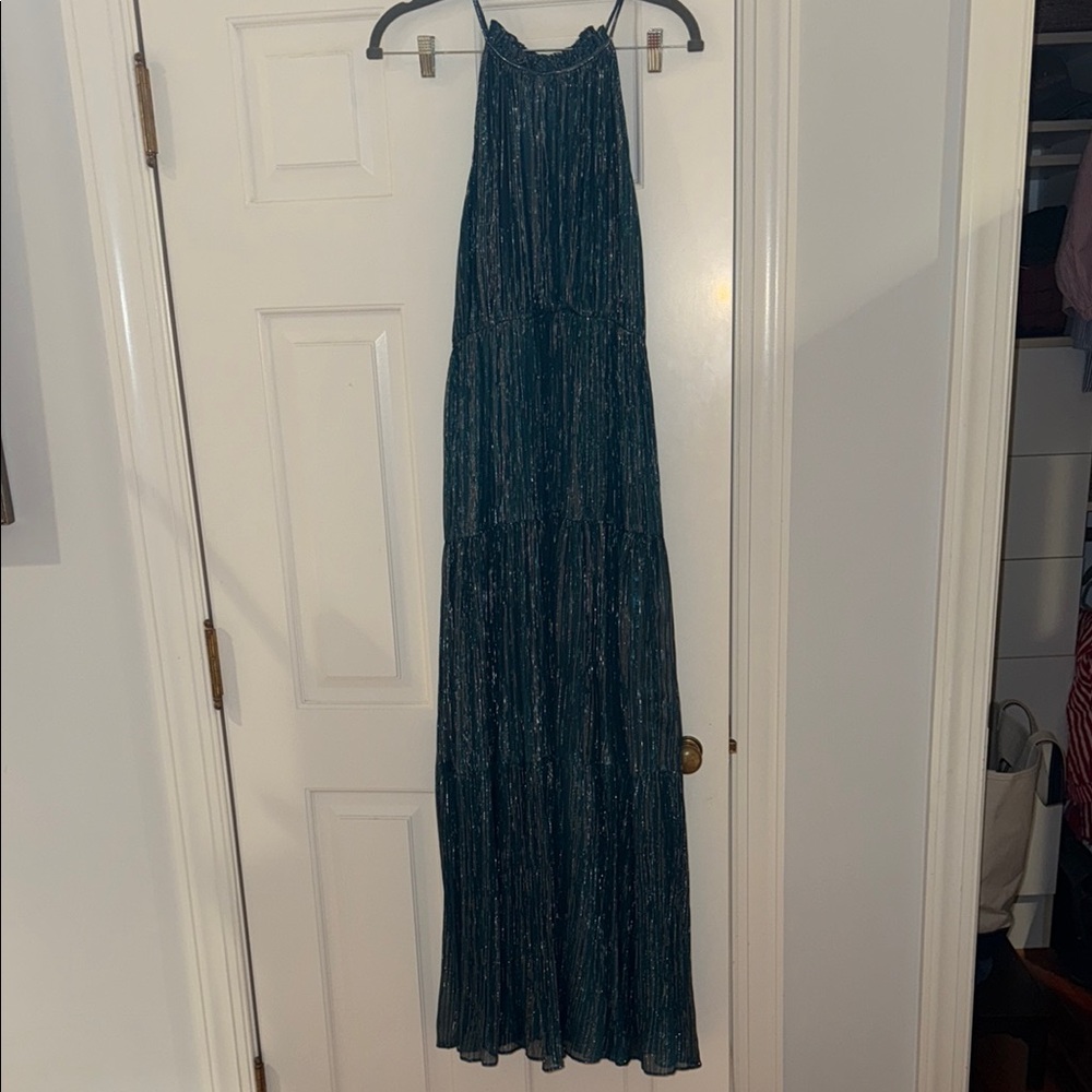 Ranna Gill Deep Teal Maxi Dress